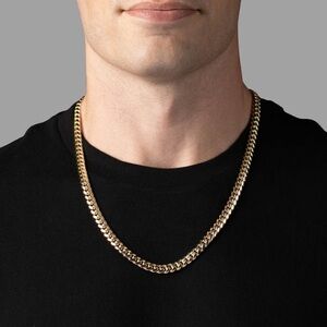 18K Gold Plated Cuban Chain Necklace
